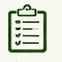 Clean allowances and specifications clipboard icon