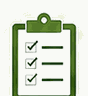 Clean general contractor checklist option icon