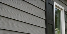 Hardie Board Siding example for the Exterior Paint and Stain Best Package.